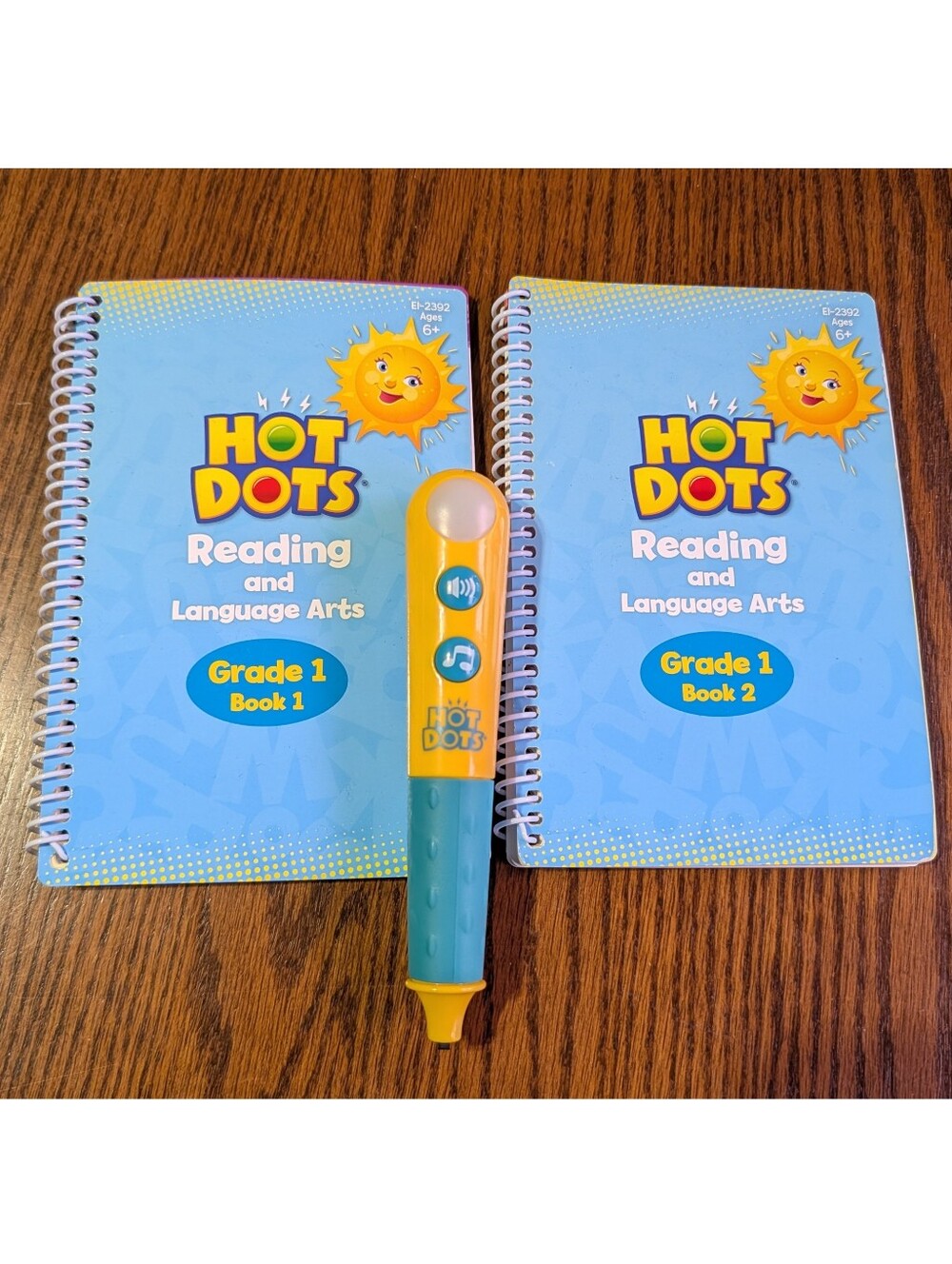 Educational Insights Hot Dots Jr. Let's Master Grade 1 Reading Set